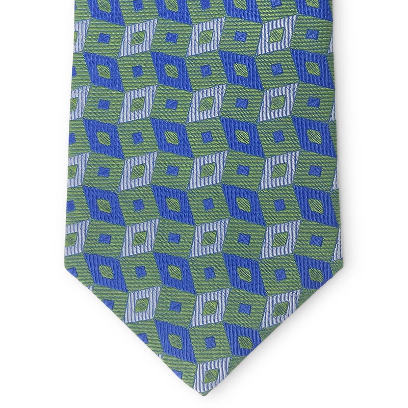 Bespoke Rhombus: Tie – Green