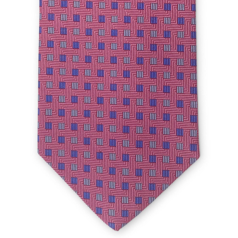 Bespoke Small Squares: Tie – Pink
