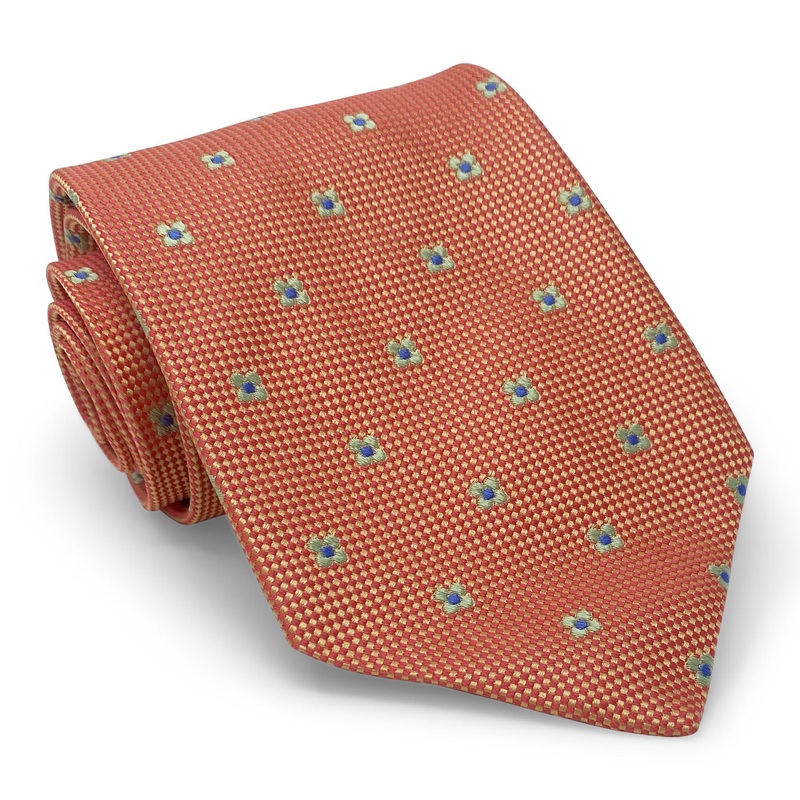 Bespoke Spring Blooms: Tie – Orange
