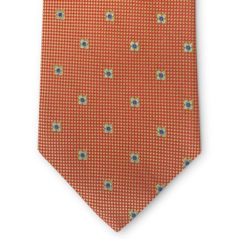 Bespoke Spring Blooms: Tie – Orange
