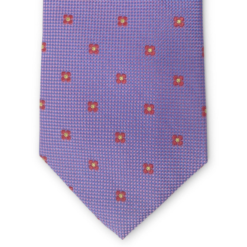 Bespoke Spring Blooms: Tie – Purple