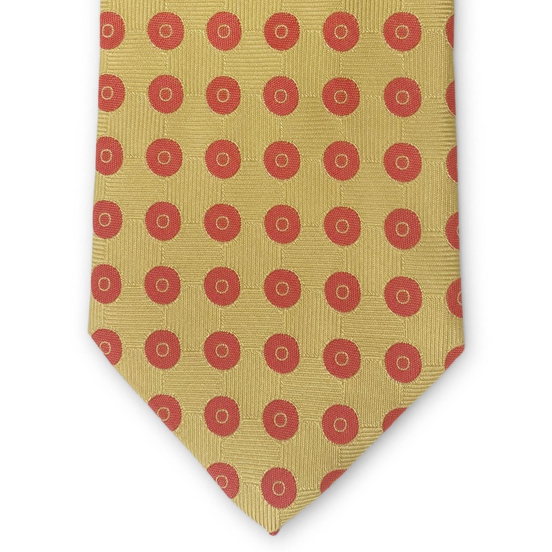 Bespoke Concentric: Tie – Yellow
