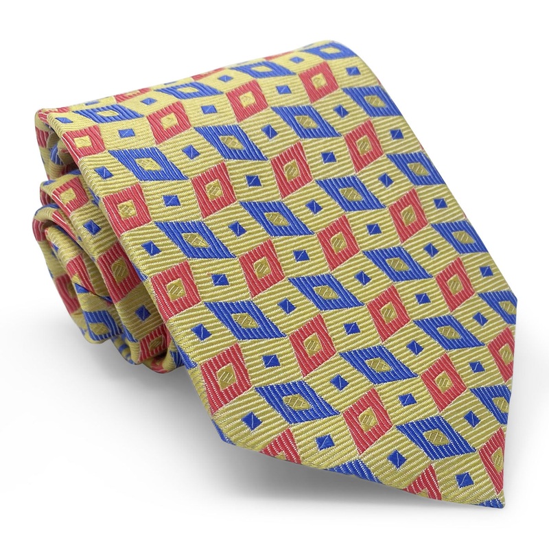 Bespoke Rhombus: Tie – Yellow