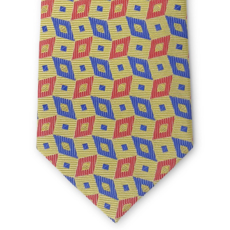 Bespoke Rhombus: Tie – Yellow