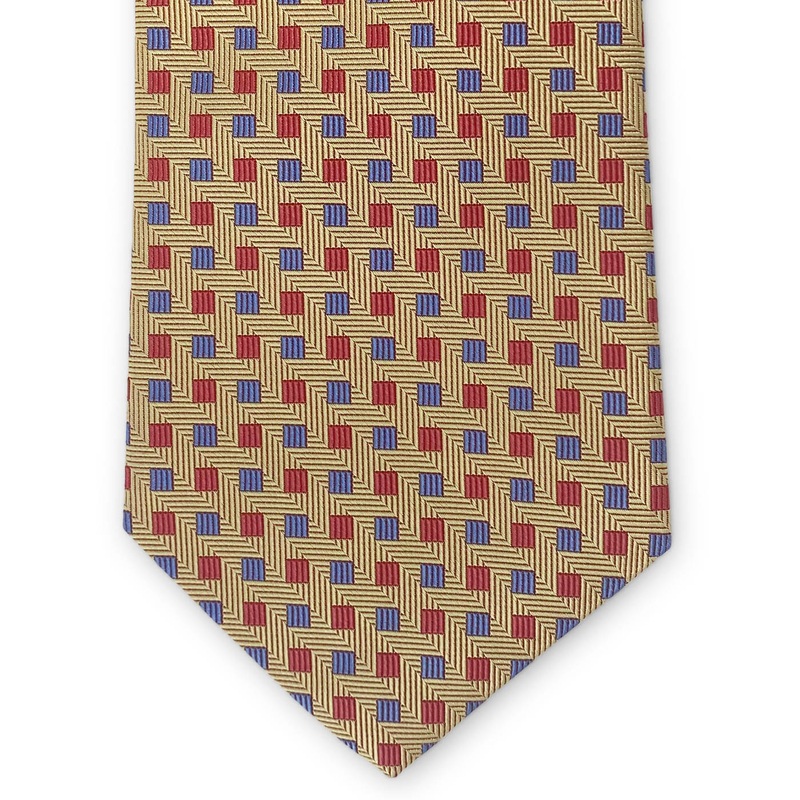 Bespoke Small Squares: Tie – Yellow