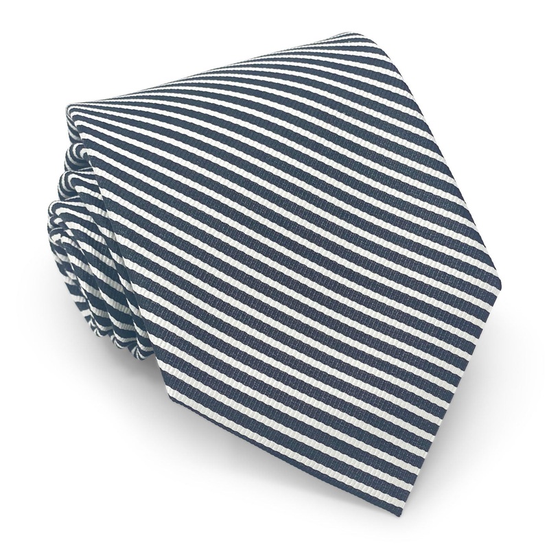 Chapman Stripe: Tie – Black/White