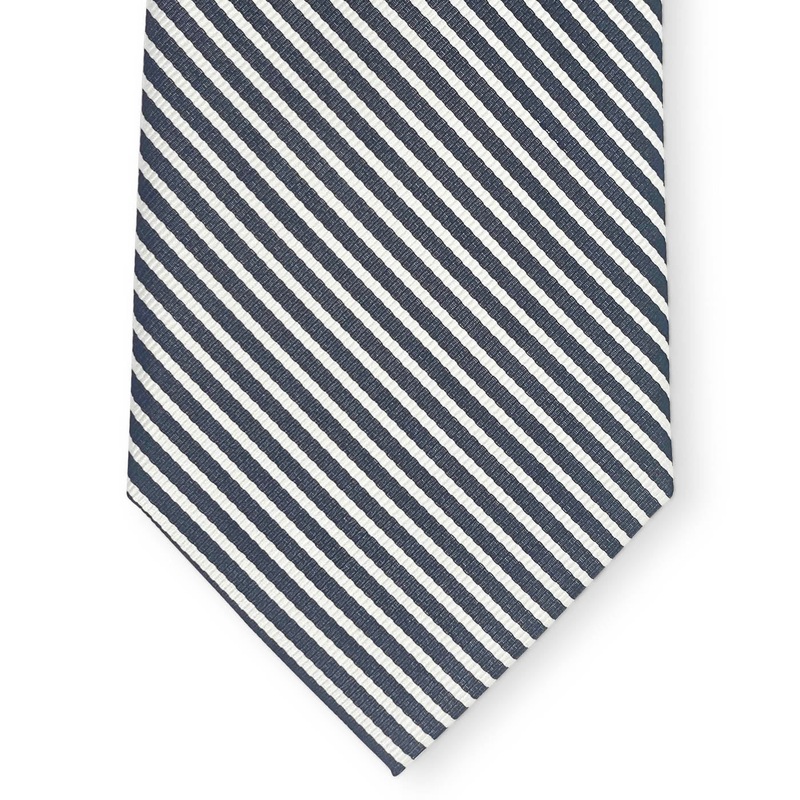 Chapman Stripe: Tie – Black/White