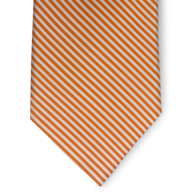 Signature Stripe: Tie – Orange
