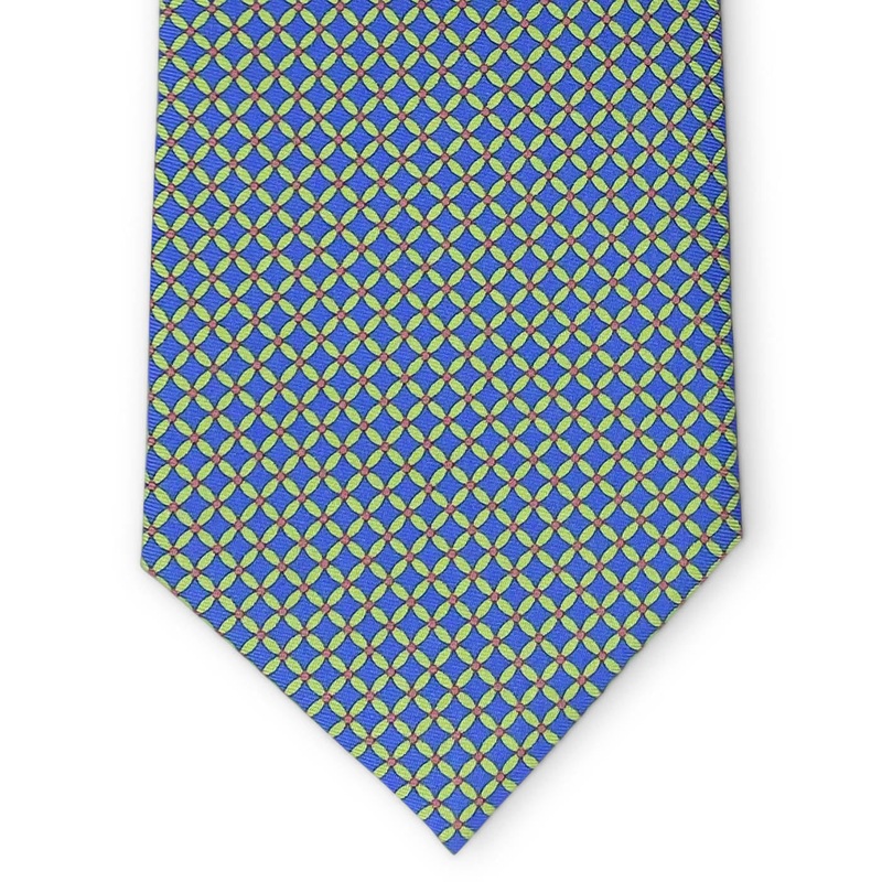 Cushions: Tie – Green/Blue