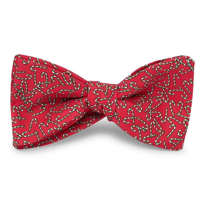 Candy Canes: Bow – Red