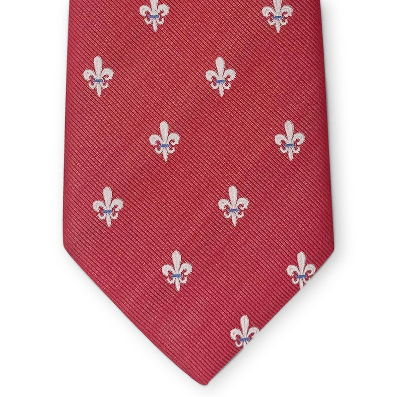 Fleur de Lis: Tie – Coral