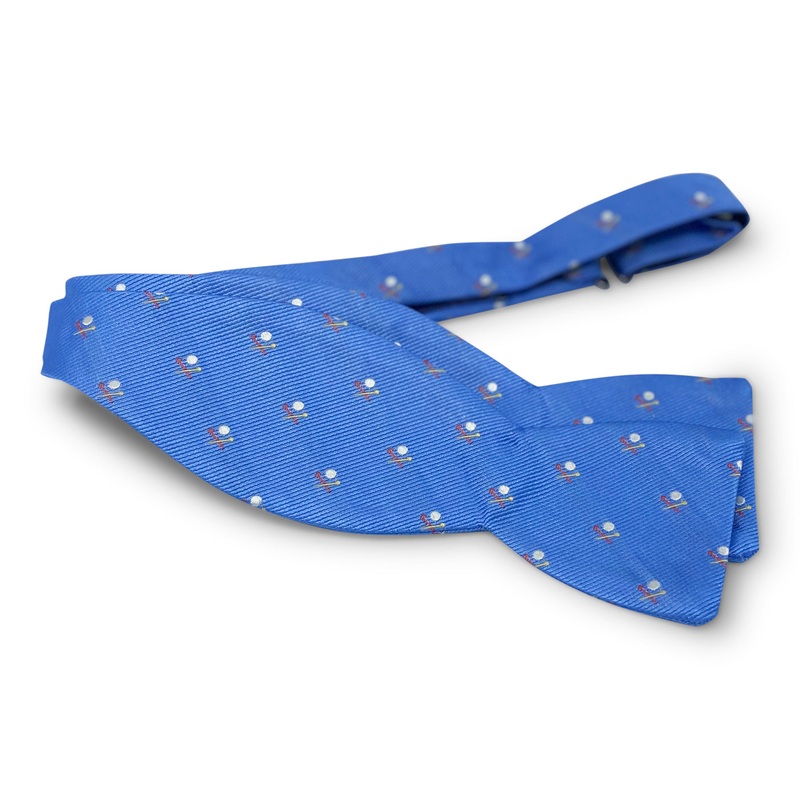 Golf Ball & Tee: Bow – Blue