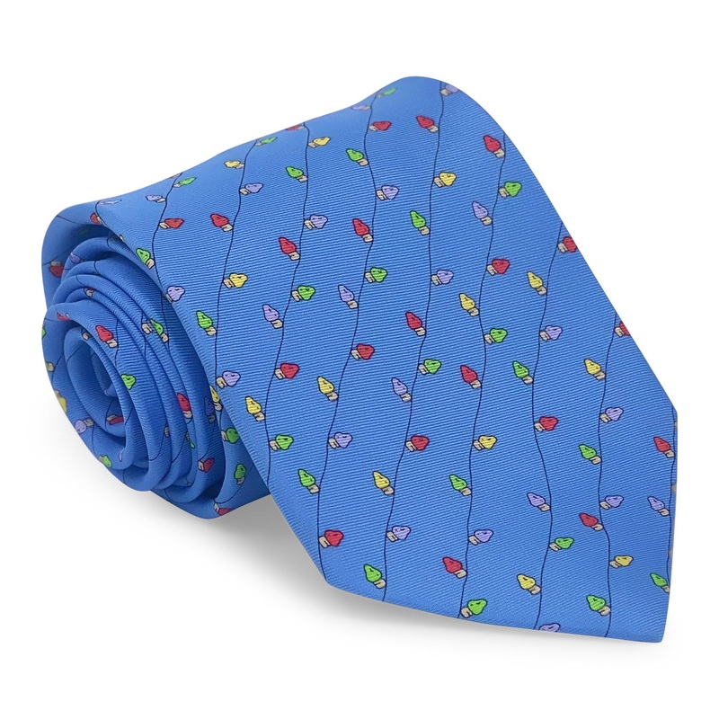 Holiday Lights: Tie – Blue
