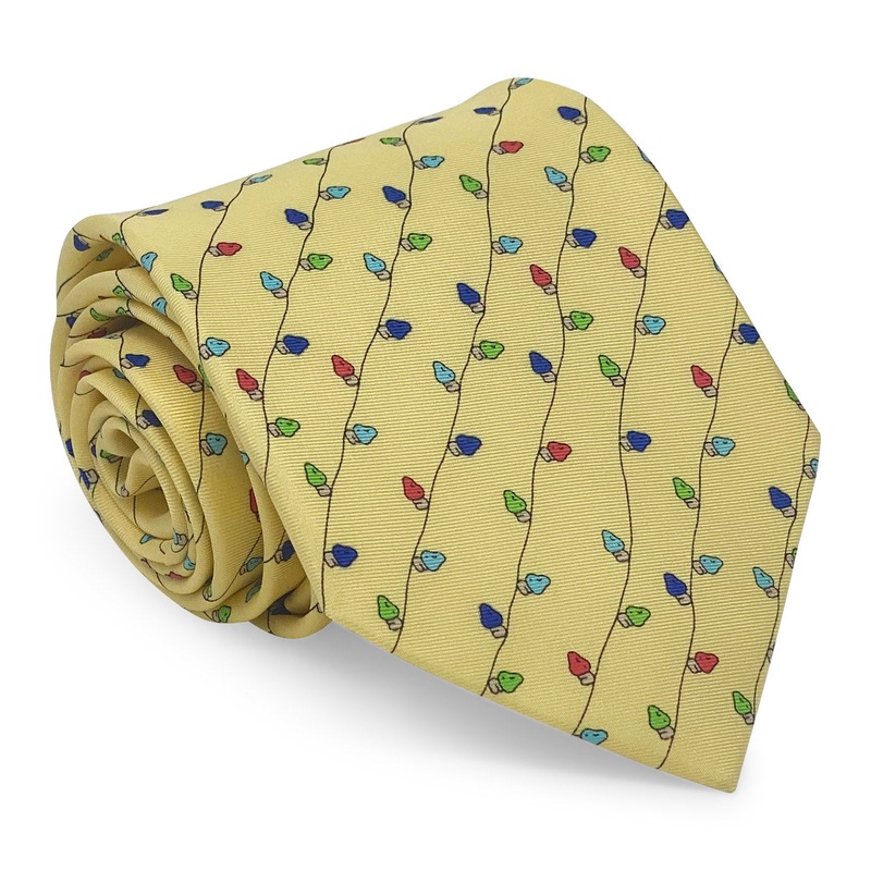 Holiday Lights: Tie – Yellow