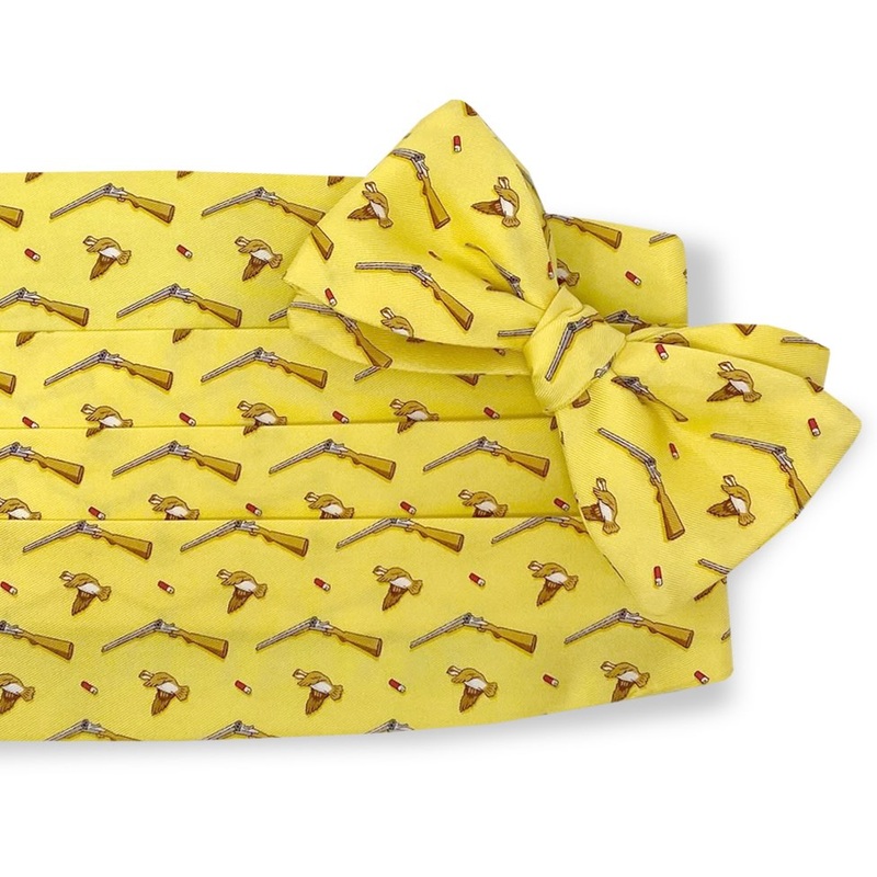 Open Season: Cummerbund Set – Yellow