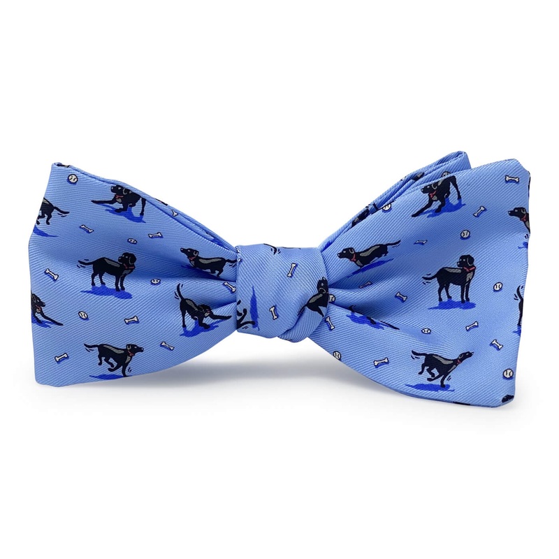 Black Lab Heaven: Bow Tie – Light Blue