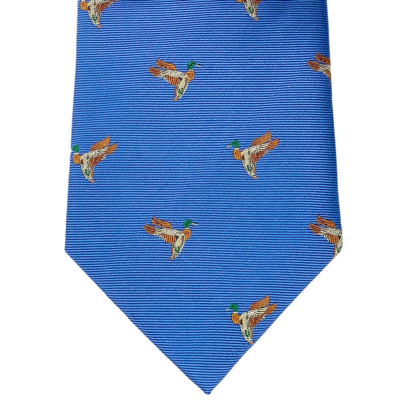 Ducks Aflight: Tie – Blue