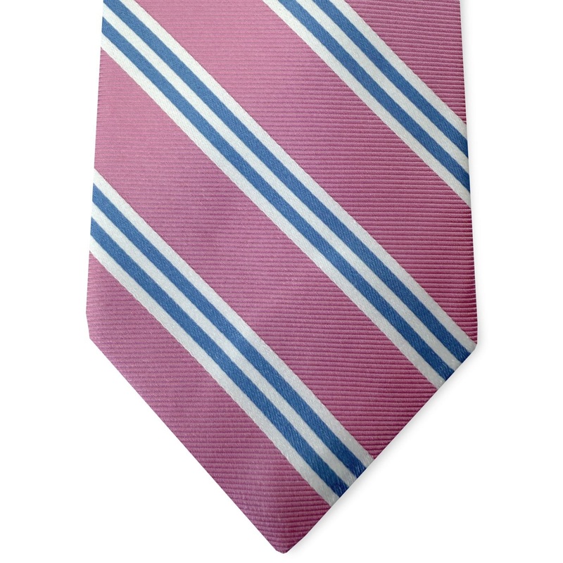 On Air Stripe: Tie – Pink/Blue