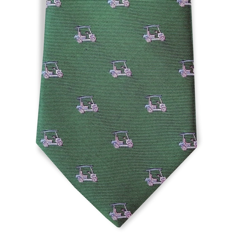 Golf Cart: Tie – Green