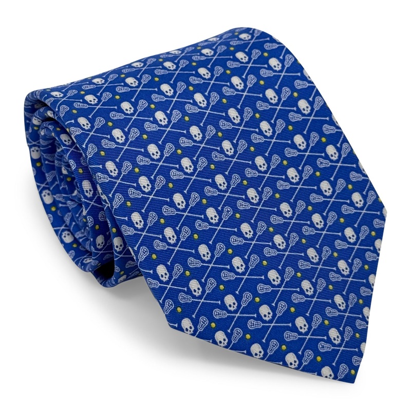 Lacrosse Bones: Tie – Blue