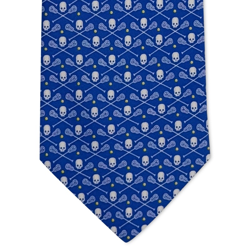 Lacrosse Bones: Tie – Blue
