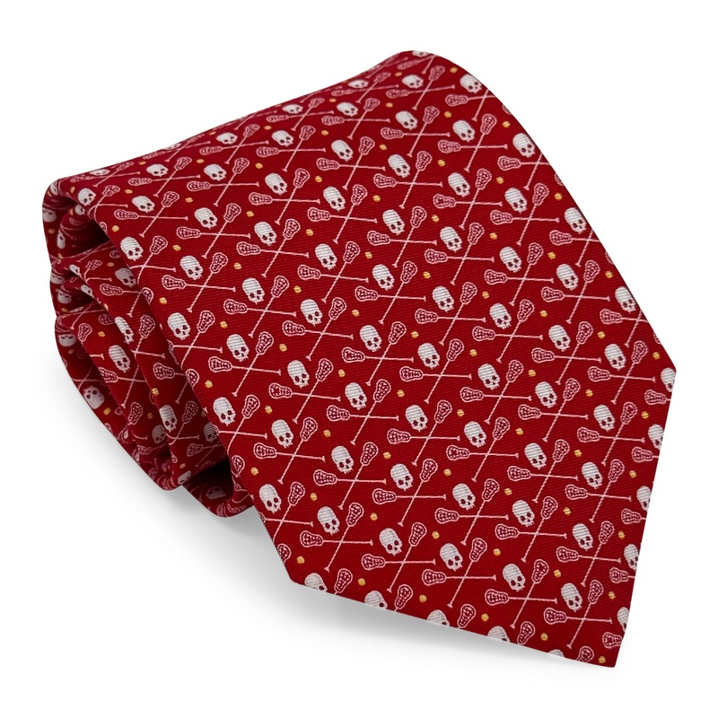 Lacrosse Bones: Tie – Red