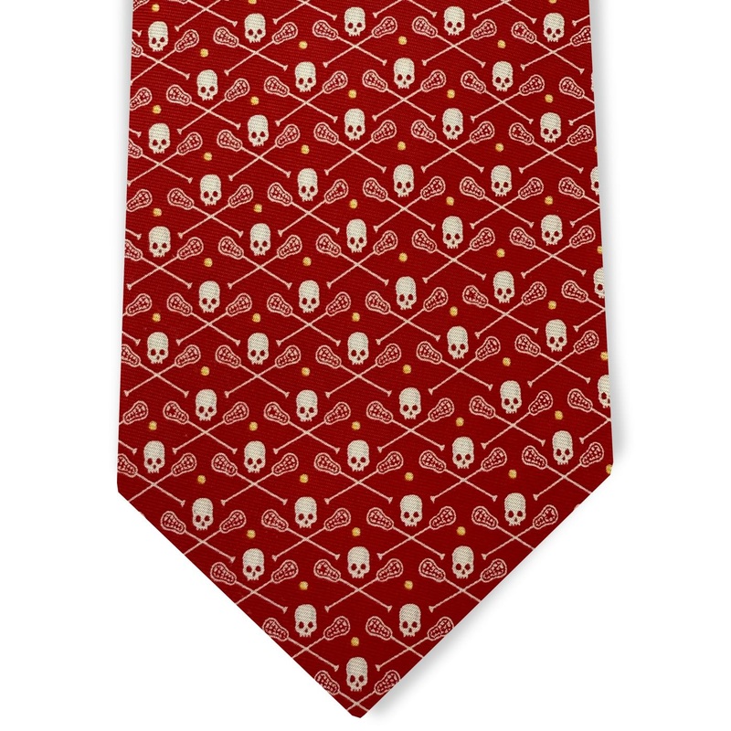 Lacrosse Bones: Tie – Red