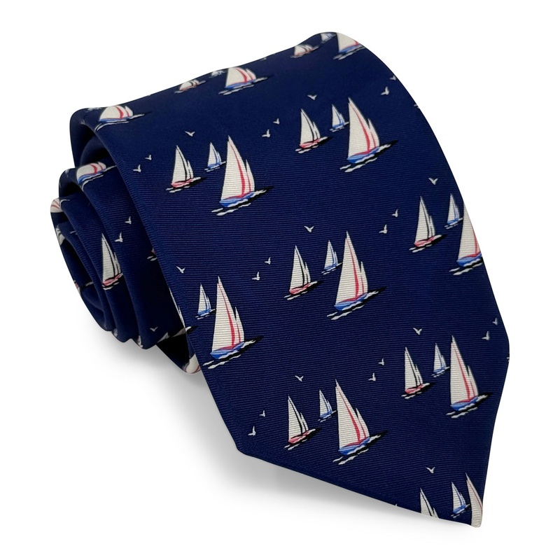 Sail Away: Tie – Navy