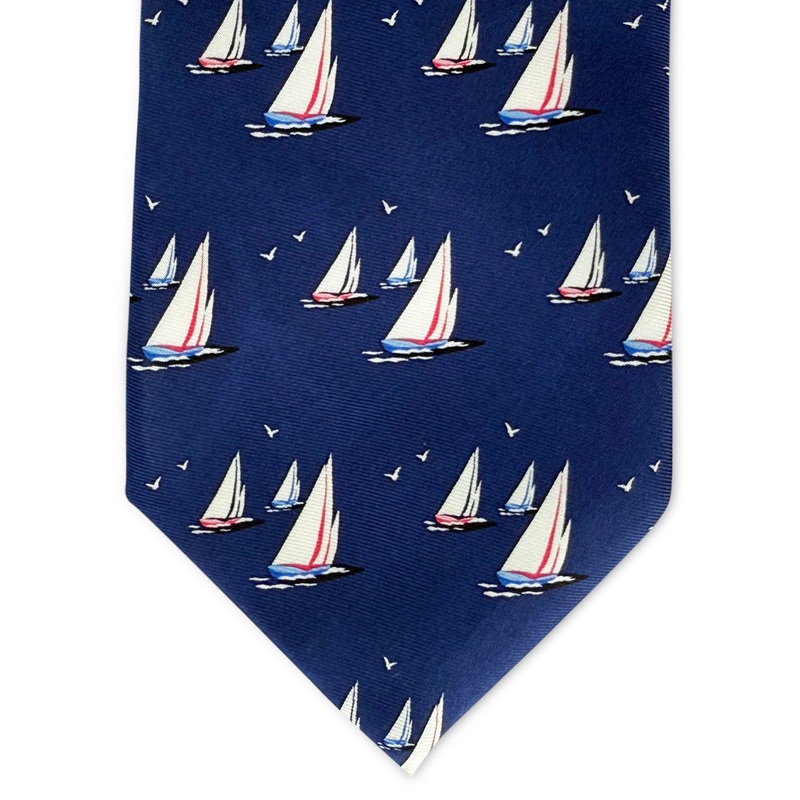 Sail Away: Tie – Navy