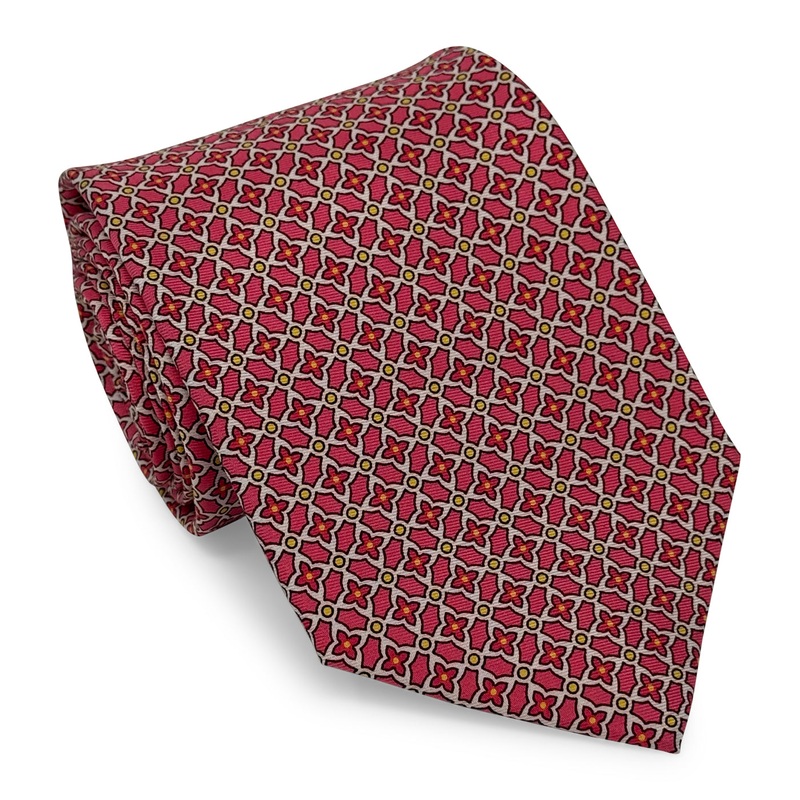Stained Glass: Tie – Fuschsia