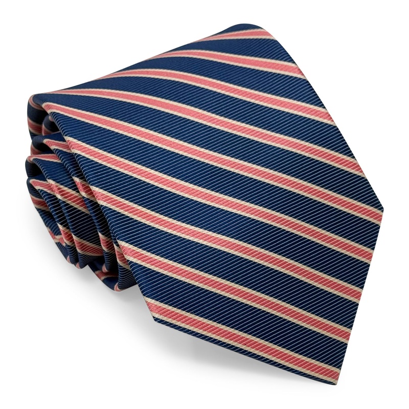 Whitman: Tie – Blue/Pink
