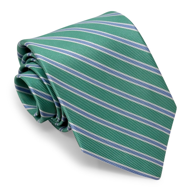 Whitman: Tie – Mint/Blue