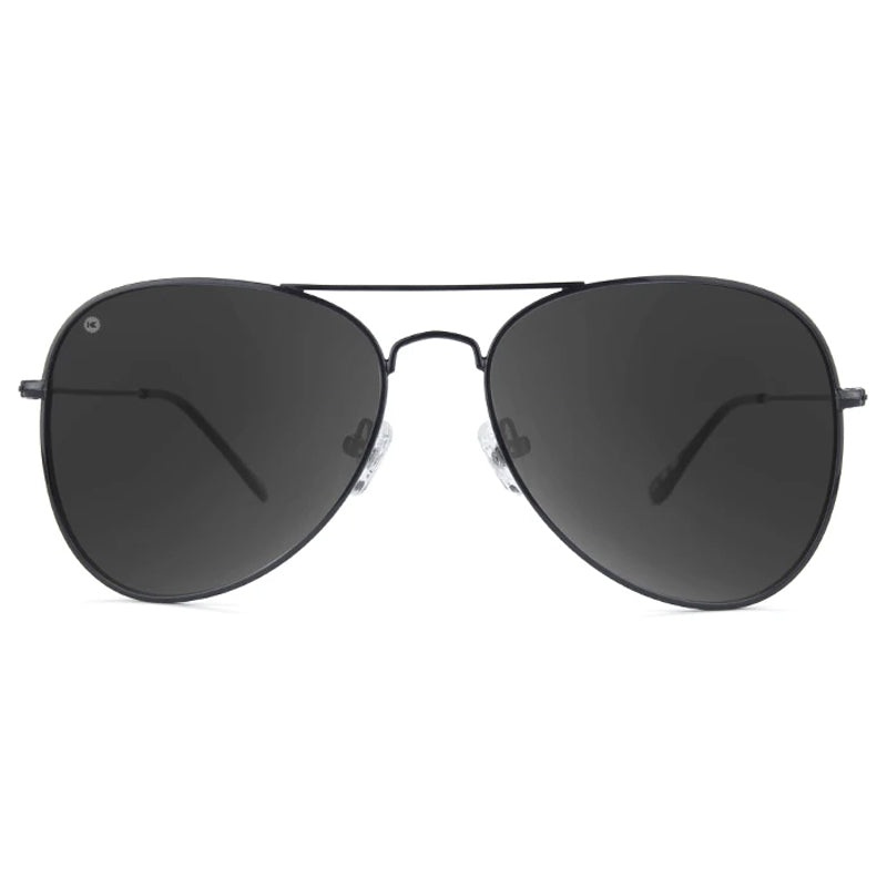 Knockaround Mile High Sunglasses in Black and Smoke