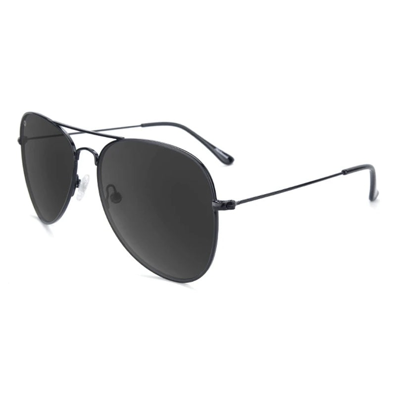 Knockaround Mile High Sunglasses in Black and Smoke