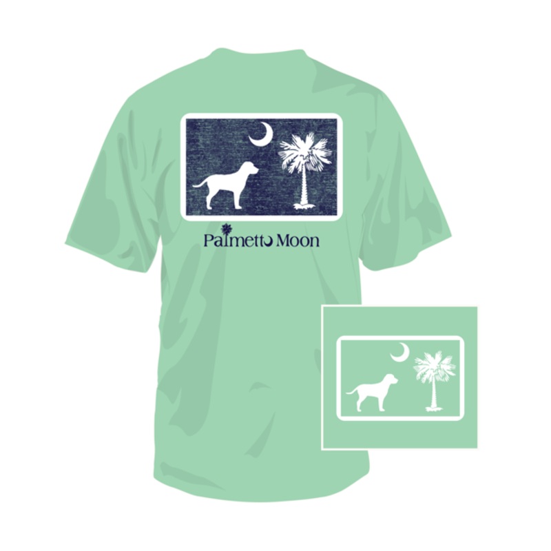 Youth Dog Pledge To The Moon Short Sleeve T-Shirt
