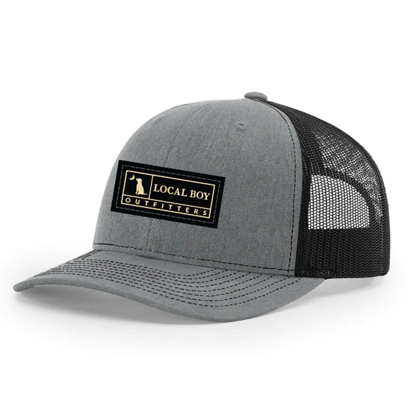 LBO Label Hat|Khaki/Coffee|Columbia Blue/Khaki|Smoke Blue/Aluminum|Black/Black|Heather Gray/Black|Localflage