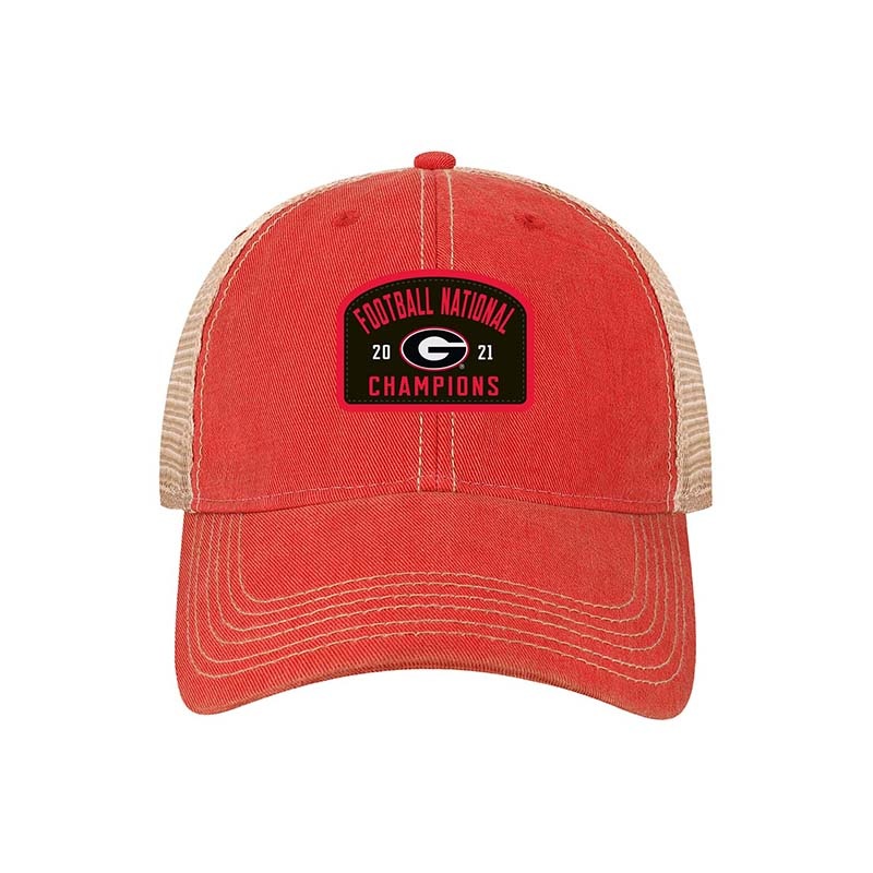 UGA National Champion Trucker|Scarlet|Grey