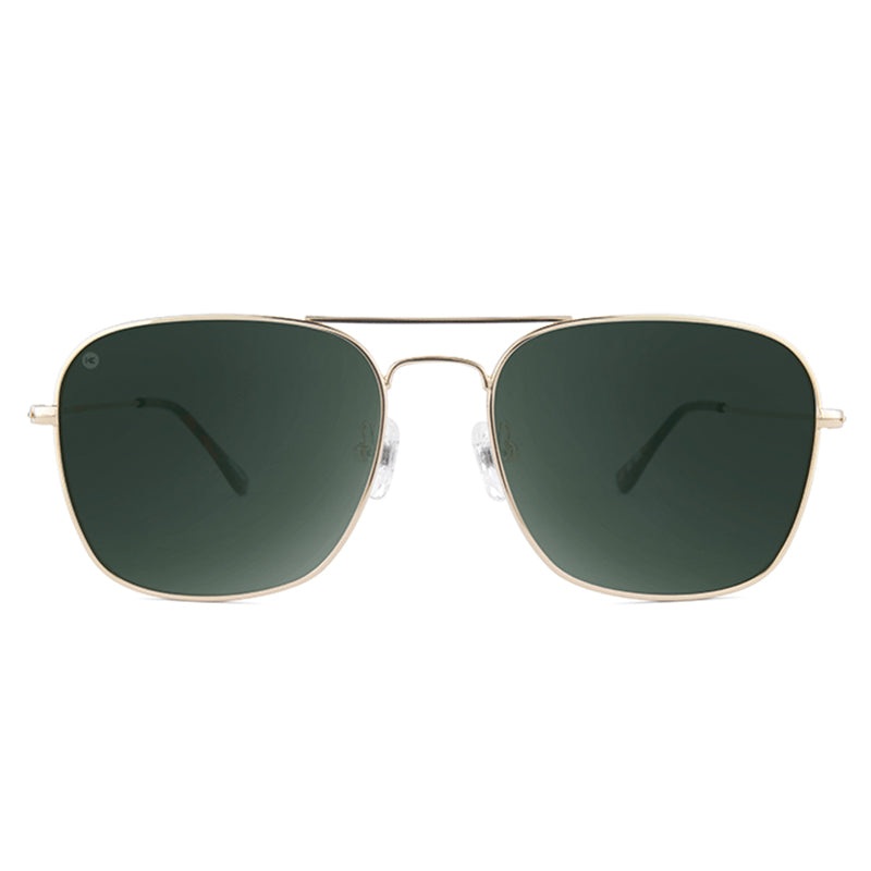 Knockaround Mount Evans Sunglasses in Gold and Aviator Green