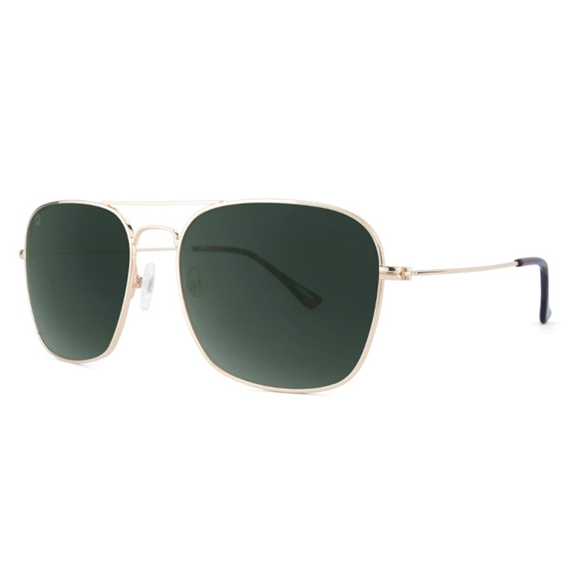Knockaround Mount Evans Sunglasses in Gold and Aviator Green