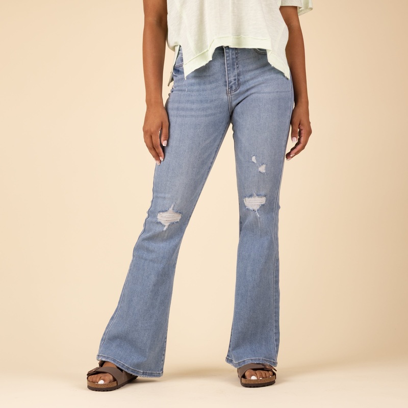 The Odie High Rise Flare Jeans