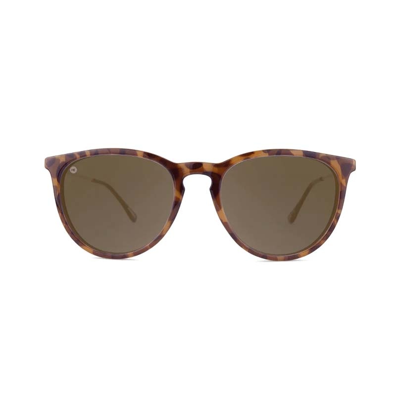 Knockaround Mary Janes Sunglasses in Glossy Blonde Tortoise and Amber