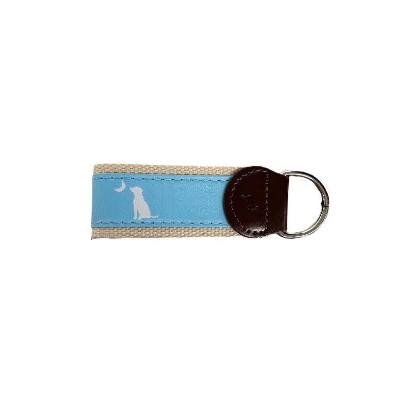 Ribbon Keychain|Light Blue|Blue Dog Moon|Localflage|Old School Camo