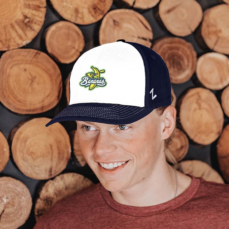 Savannah Banana Trucker|Charcoal/White|White/Navy