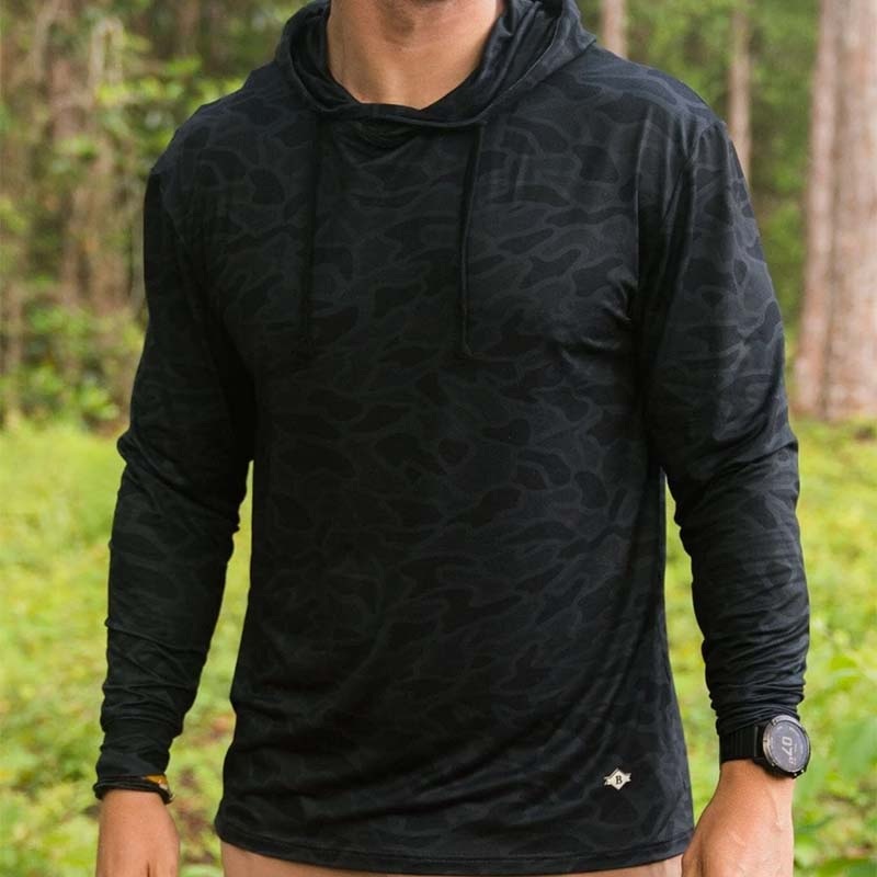 Black Camo Performance Hoodie|S|M|L|XL|XXL|XXXL