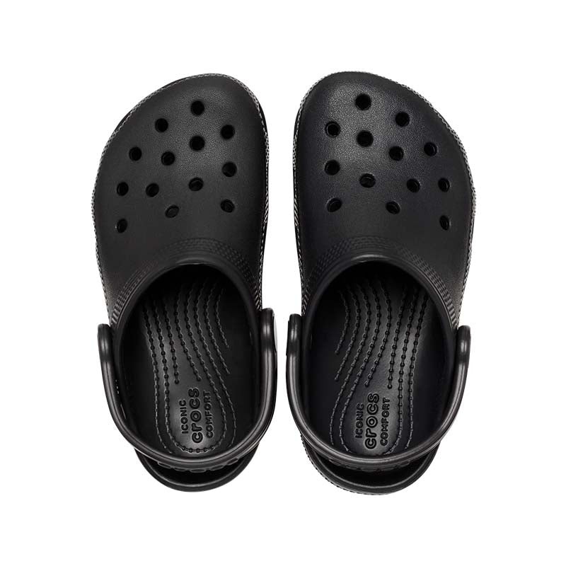 Kids Classic Clog in Black|C11|C12|C13|J1|J2|J3|J4|J5|J6