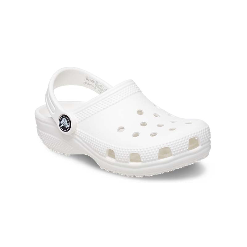 Kids Classic Clog in White|C11|C12|C13|J1|J2|J3|J4|J5|J6