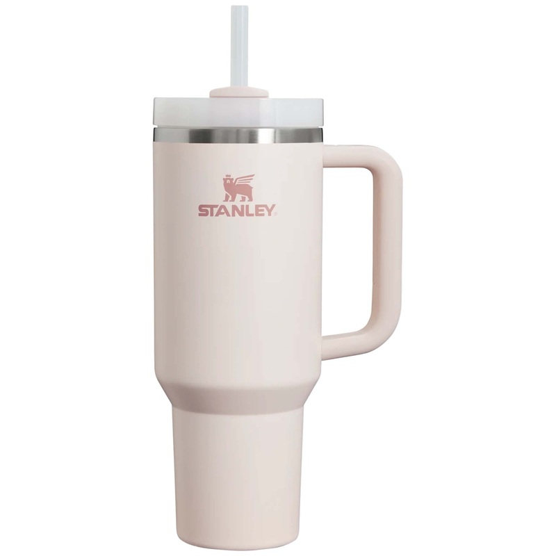 The 40oz Quencher H2.0 Flowstate Tumbler in Rose Quartz