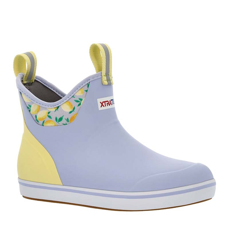 Women’s 6 Inch Ankle Deck Boot in Periwinkle
