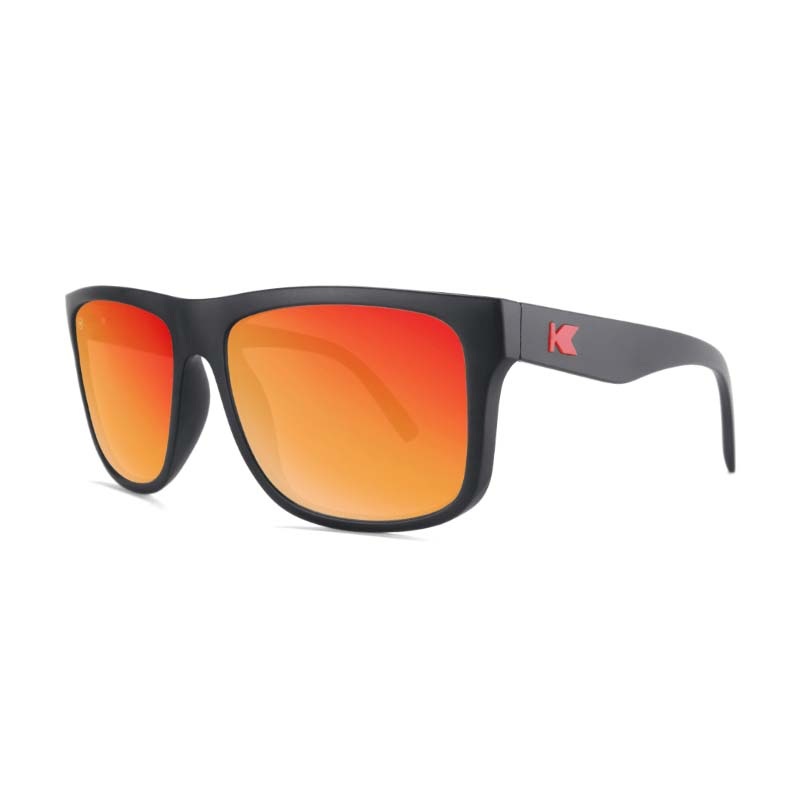 Knockaround Matte Black/Red Sunset Torrey Pines Sunglasses
