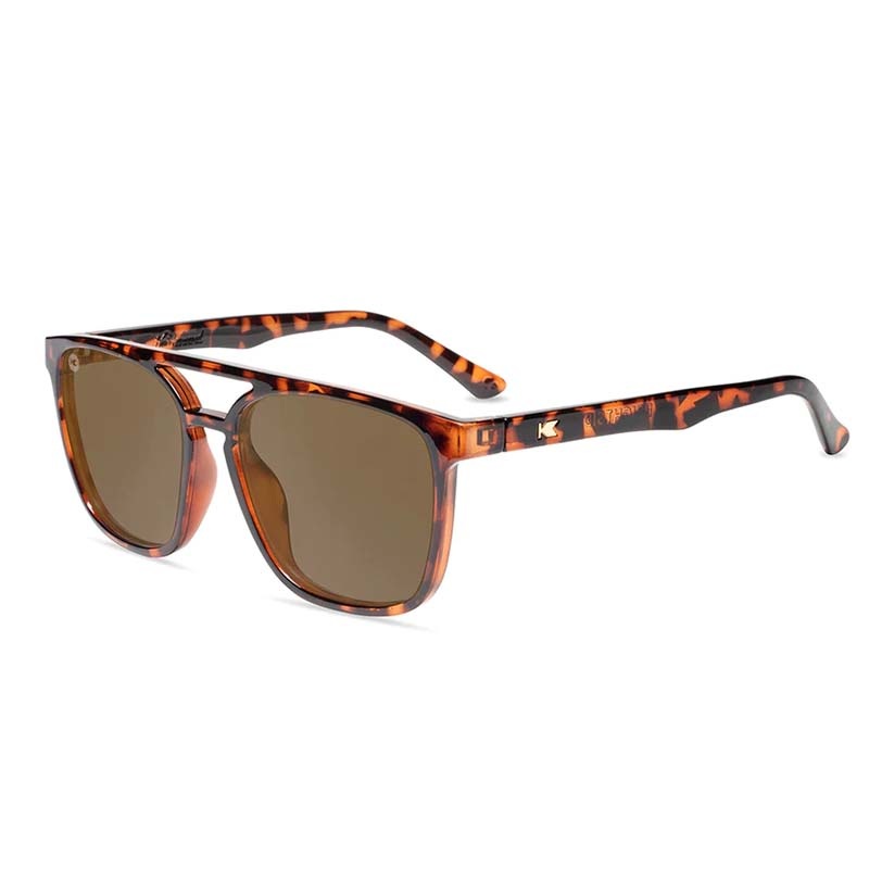 Men’s Knockaround Brightsides Sunglasses in Tortoise Shell and Amber